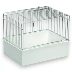   2GR mély madárfürdő nagypapagájnak külső rácsos 24,5x17x19
