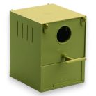 2GR műanyag madárodú hullámos papagájnak kerek nyílással 12x13x16cm