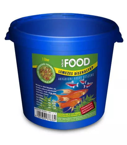 Aqua Food lemezes diszhaltáp 800ml vödrös