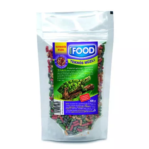 Aqua Food teknős müzli 400ml zacskós