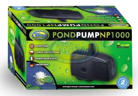 Aqua Nova NP-1000 szivattyú szökőkútfejjel 16W 1000L/H