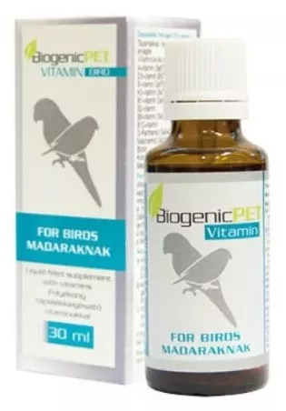 Biogenicpet vitamin madaraknak 30ml