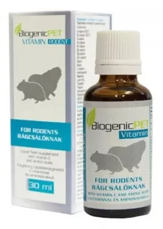 Biogenicpet vitamin rágcsálóknak 30ml