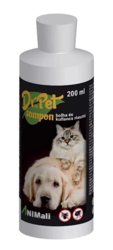 Dr Pet bolha és kullancsriasztó sampon 200ml
