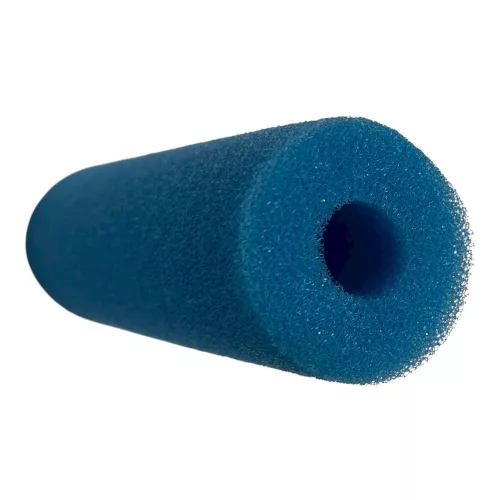 Hengeres szűrőszivacs kék 14x4,5cm (lyuk 1,5cm)