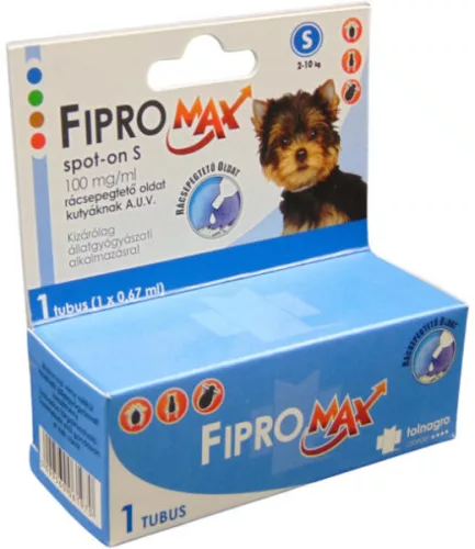 Fipromax spot-on kutya S 2-10kg 0,67ml