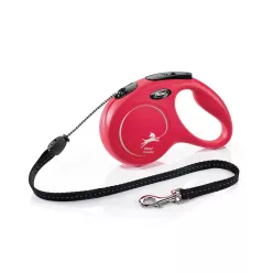 Flexi M zsinóros 5m 20kg piros
