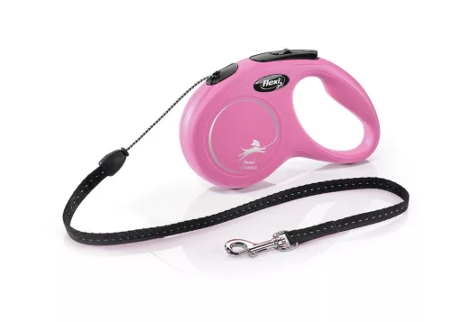 Flexi M zsinóros 5m 20kg pink