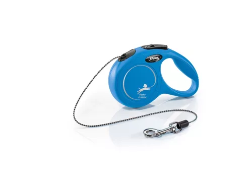 Flexi XS zsinóros 3m 8kg kék