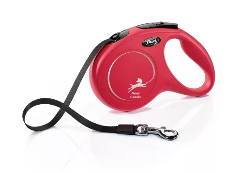 Flexi M szalagos 5m 25kg piros
