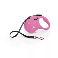Flexi S szalagos 5m 15kg pink