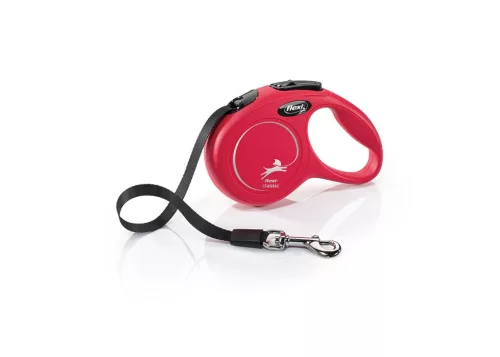 Flexi XS szalagos 3m 12kg piros