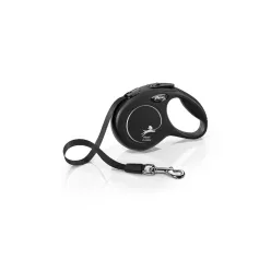 Flexi XS szalagos 3m 12kg fekete