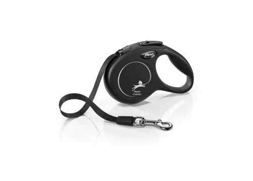 Flexi XS szalagos 3m 12kg fekete