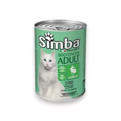 Simba konzerv macskaeledel nyúllal 415g