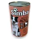 Simba konzerv kutyaeledel báránnyal 1230g