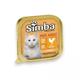 Simba Paté alutálcás macskaeledel csirkével 100g