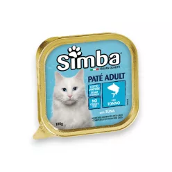 Simba Paté alutálcás macskaeledel tonhallal 100g
