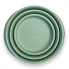 Georplast szilikon utazótál d.16,5cm zöld