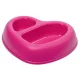 Georplast szív alakú duplatál XL 27x22,5x6,5cm rózsaszín