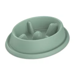 Georplast etetőtál falásgátlóval d.23cm zöld