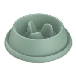 Georplast etetőtál falásgátlóval d.31cm zöld