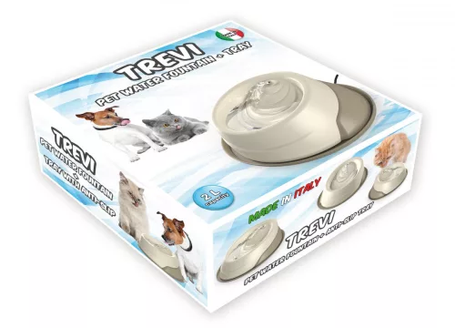 Georplast Trevi csobogós itató tál