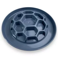 Georplast Honey etetőtál falásgátlóval d.32cm kék