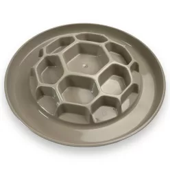 Georplast Honey etetőtál falásgátlóval d.32cm bézs