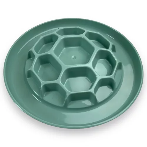 Georplast Honey etetőtál falásgátlóval d.32cm zöld