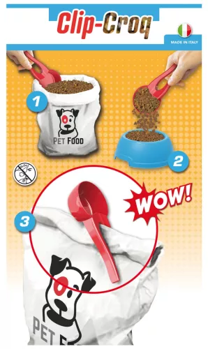 Georplast tápkimérő kanál csiptetővel