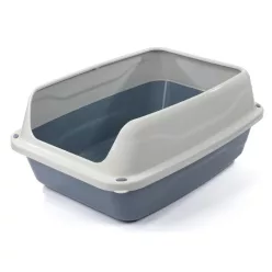   Georplast Sonic macska WC magasított kerettel 56x40x24cm kék