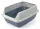 Georplast Sonic macska WC magasított kerettel 56x40x24cm kék