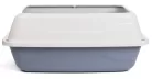 Georplast Sonic macska WC magasított kerettel 56x40x24cm kék
