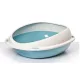 Georplast Shuttle íves macska WC kerettel S 45x36x15,5cm kék