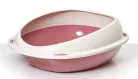 Georplast Shuttle íves macska WC kerettel S 45x36x15,5cm mályva