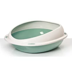   Georplast Shuttle íves macska WC kerettel M 57x40x19cm zöld