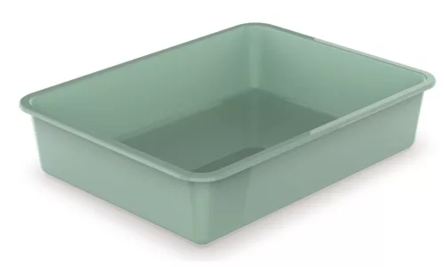 Georplast Max macska alomtálca 43x33x9cm zöld