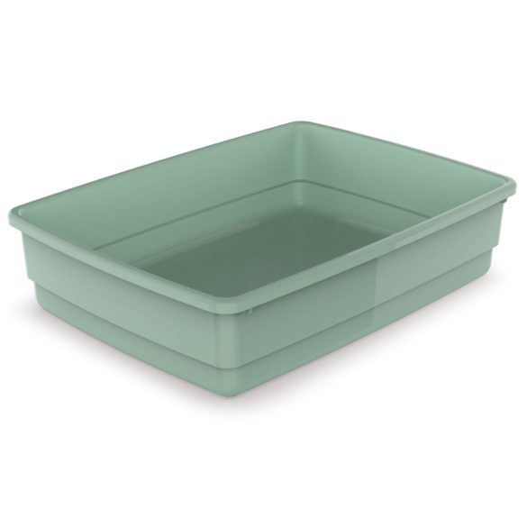 Georplast Jumbo macska alomtálca 53x38x12,5cm zöld