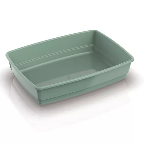 Georplast Jumbo macska alomtálca 53x38x12,5cm zöld