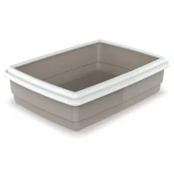 Georplast Jumbo macska alomtálca kerettel 54x40x14cm bézs