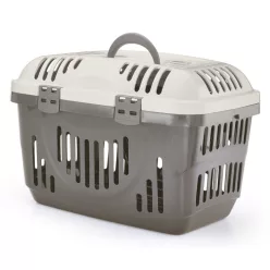   Georplast Rocket felül nyíló macskaszállító 49x33x33cm bézs