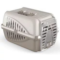 Georplast Panzer macskaszállító 50x33x31cm bézs