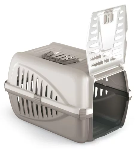Georplast Panzer macskaszállító 50x33x31cm bézs
