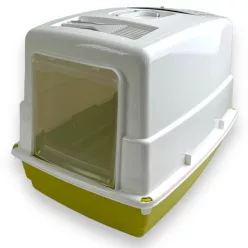 Georplast Heidi fedeles macska WC 54x39x39cm sárga