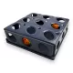 Georplast Tricky macskajáték doboz 25x25x9cm sötét szürke