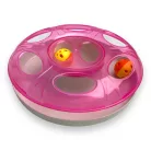 Georplast UFO macskajáték labdákkal 25x8cm rózsaszín