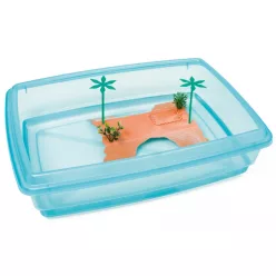 Georplast Tortuga Jumbo teknős terrárium 54x40x14cm 22L