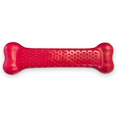 Georplast gumicsont XL rücskös 18,5x5x2,5cm piros