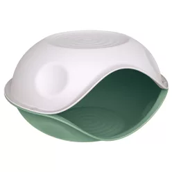 Georplast Duck kisállat odu-fekhely 57x48x32cm zöld